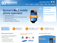 Tablet Screenshot of 07heaven.com